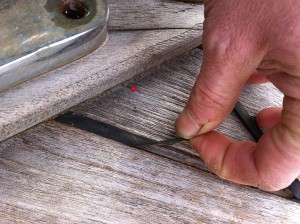 2012-13 Cockwells refit: A deck in need of TLC!